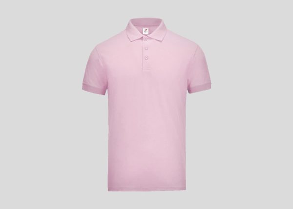 Honeycomb Polo A3L12 Light Pink