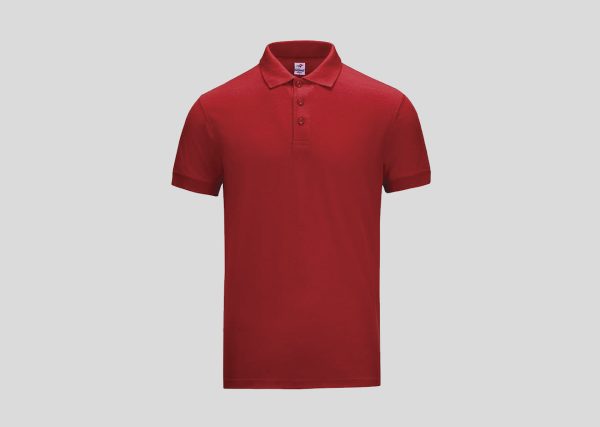 Honeycomb Polo-Female A3LF12 Red