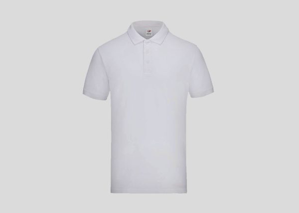 Honeycomb Polo-Female A3LF12 White