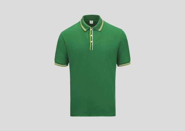 Lacoste Honeycomb Polo A3L2311 Milo Green-Yellow-White