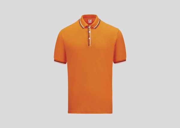 Lacoste Honeycomb Polo A3L2311 Orange-Black-White