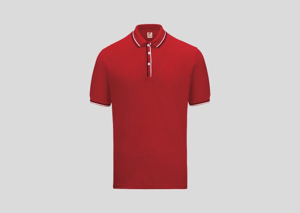 Lacoste Honeycomb Polo A3L2311 Red-Black-White