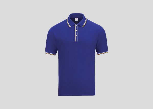 Lacoste Honeycomb Polo A3L2311 Royal Blue-Yellow-White