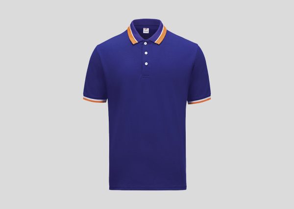 Lacoste Honeycomb Polo A3L2411 Purple-Yellow-Orange