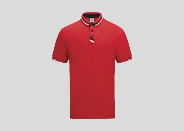 Lacoste Honeycomb Polo A3L2511 Red-Black-White