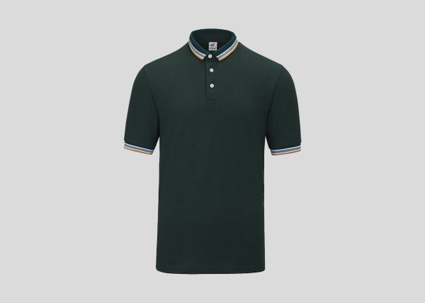 Lacoste Honeycomb Polo A3L3211 Dark Green-Golden Yellow