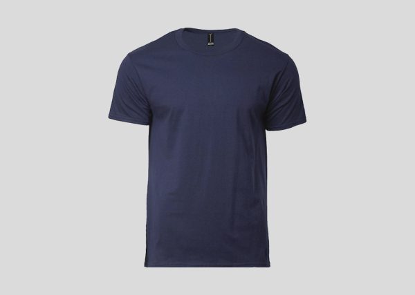 Men Crewneck T-shirt A2MAINE Navy