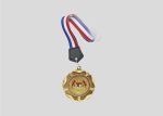 Metal Hanging Medal M2MD032