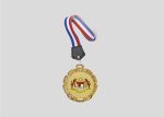 Metal Hanging Medal M2MD037