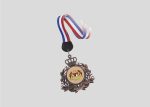 Metal Hanging Medal M2MD037-II