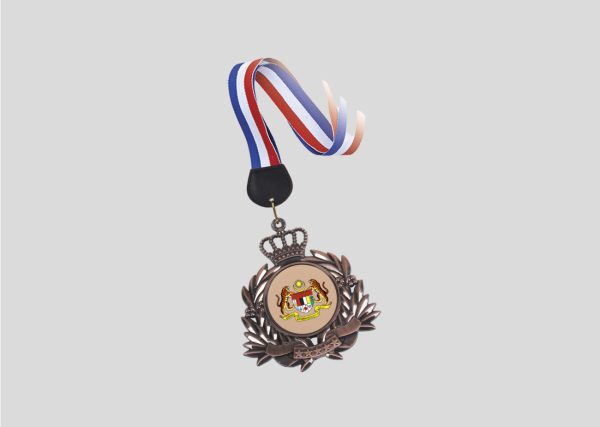 Metal Hanging Medal M2MD037-II Bronze