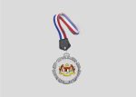 Metal Hanging Medal M2MD037