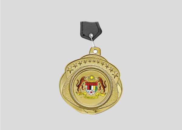 Metal Hanging Medal M2MD068 Gold