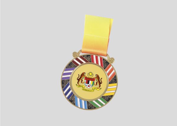 Metal Hanging Medal M2MD2115 Gold