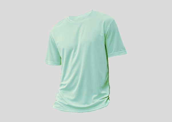 Mircofiber Round Neck A3RM12 mint green