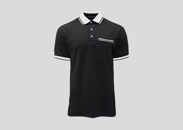 Mojo Polo_0000_A2NHB4311 Black-white-black