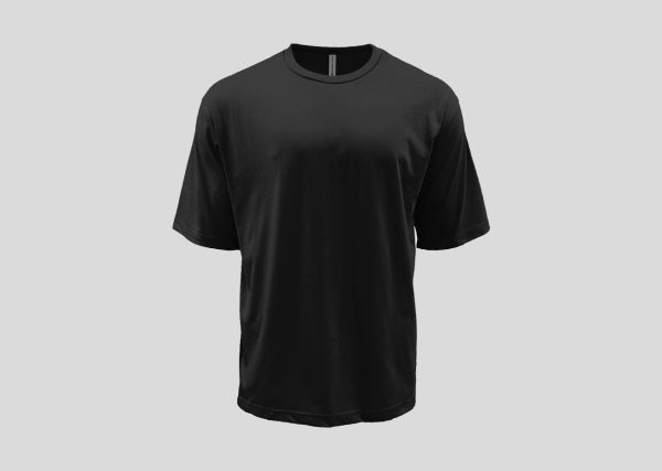 Oversized Crew Neck t-shirt A2NHO2211 black