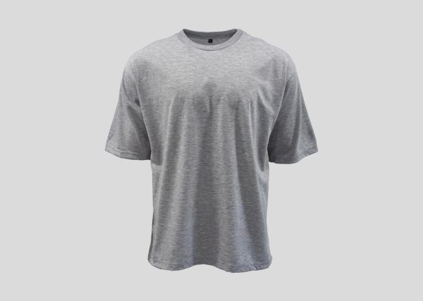 Oversized Crew Neck t-shirt A2NHO2211 sport grey