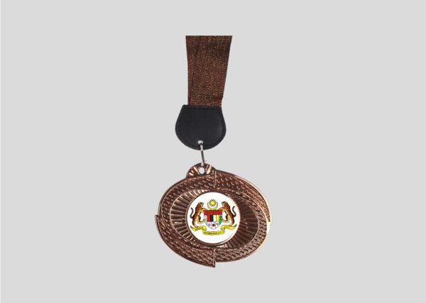 Plastic Hanging Medal M2MD073 Bronze