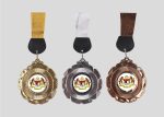 Plastic Hanging Medal M2MD077