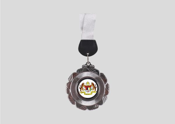 Plastic Hanging Medal M2MD077 SIlver