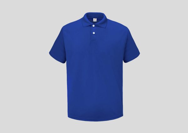 Polo Neck Collar A3M31F Royal Blue