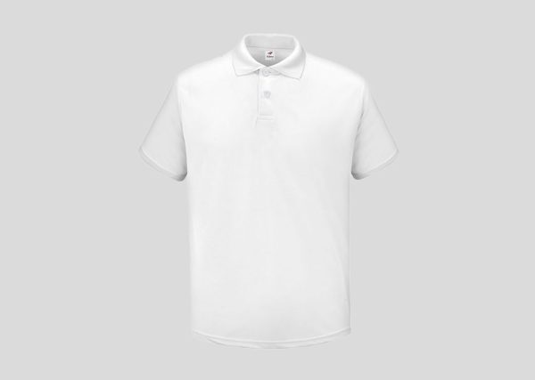 Polo Neck Collar A3M31F White