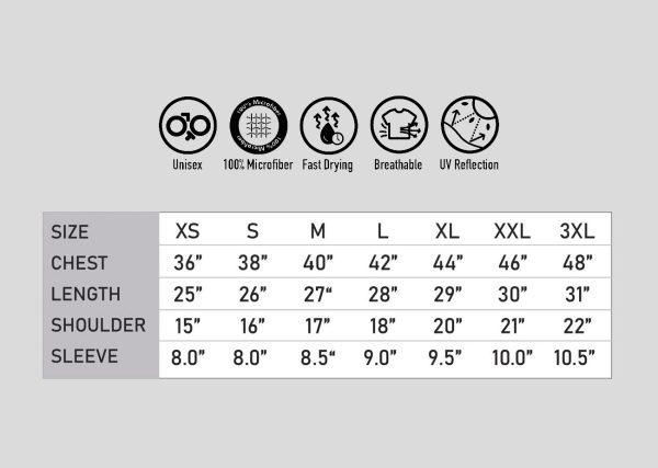 Polo Neck Collar A3M3311 chart