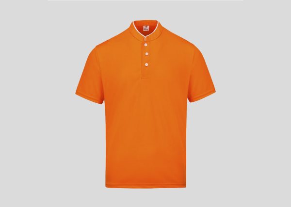 Polo Neck Collar A3M4411 Orange