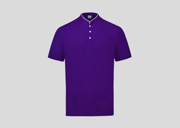 Polo Neck Collar A3M4411 Purple