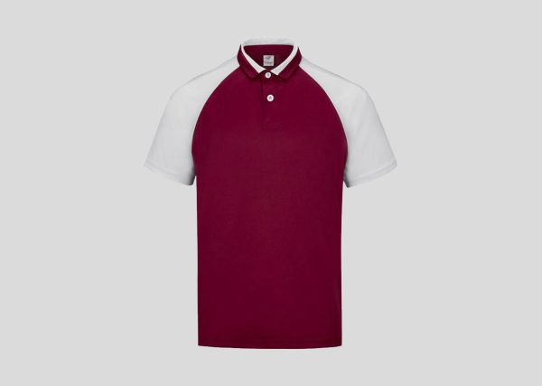 Polo Neck Collar A3M4611 Maroon