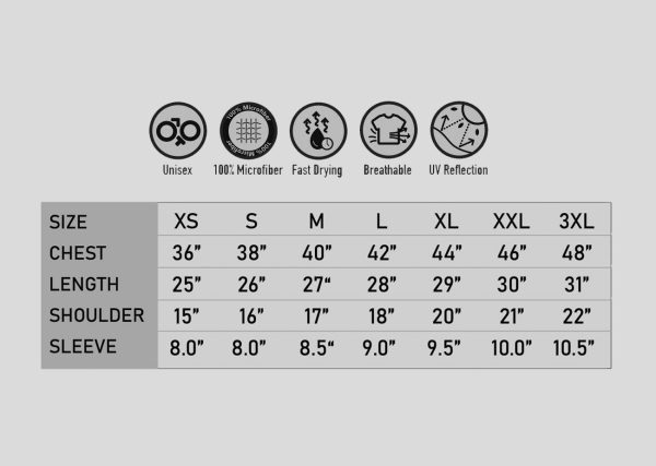 Polo Neck Collar A3M5111 chart