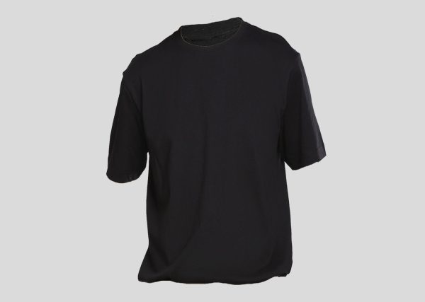 Premium Cotton Round Neck-A4P013-10 black