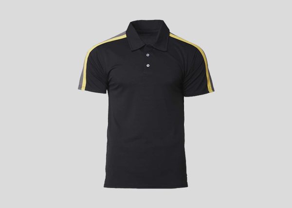 Racer Polo_0001_A2CRP2711 Black-Daisy-Charcoal