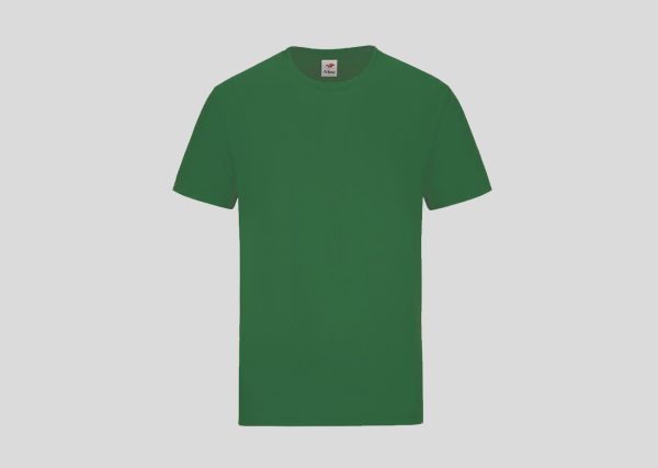 Round Neck-Kids A3RCK12 milo green