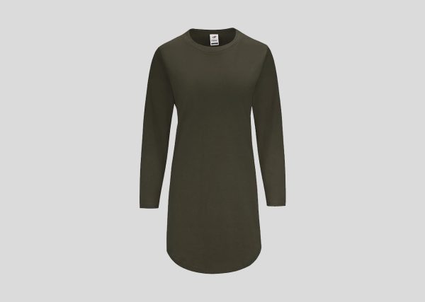 Round Neck – Muslimah A3MC12 Army Green