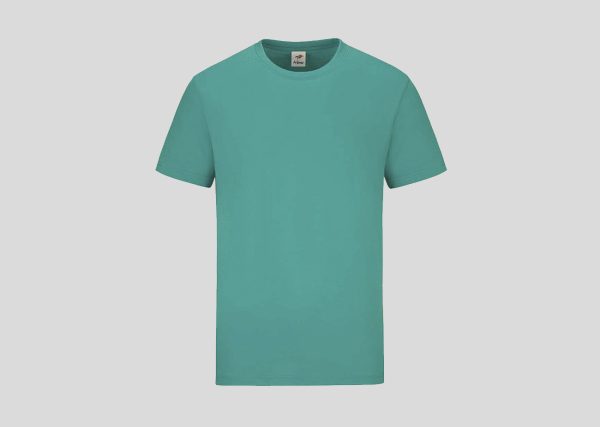 Tubular Round Neck A3RC12 Teal Green