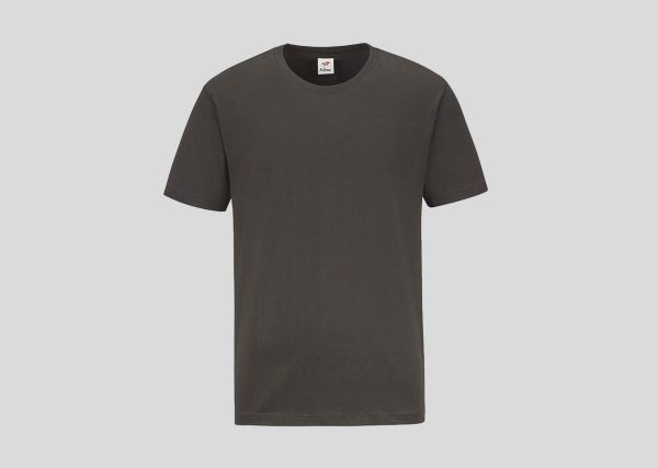 Tubular Round Neck A3RC14 Charcoal