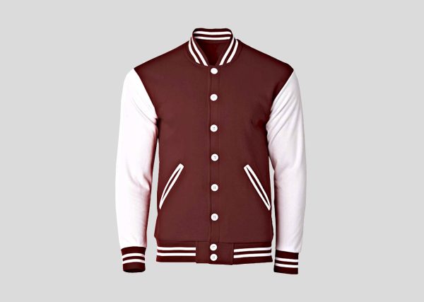 Varsity Jacket_0002_A2CRJ2211 Maroon-White