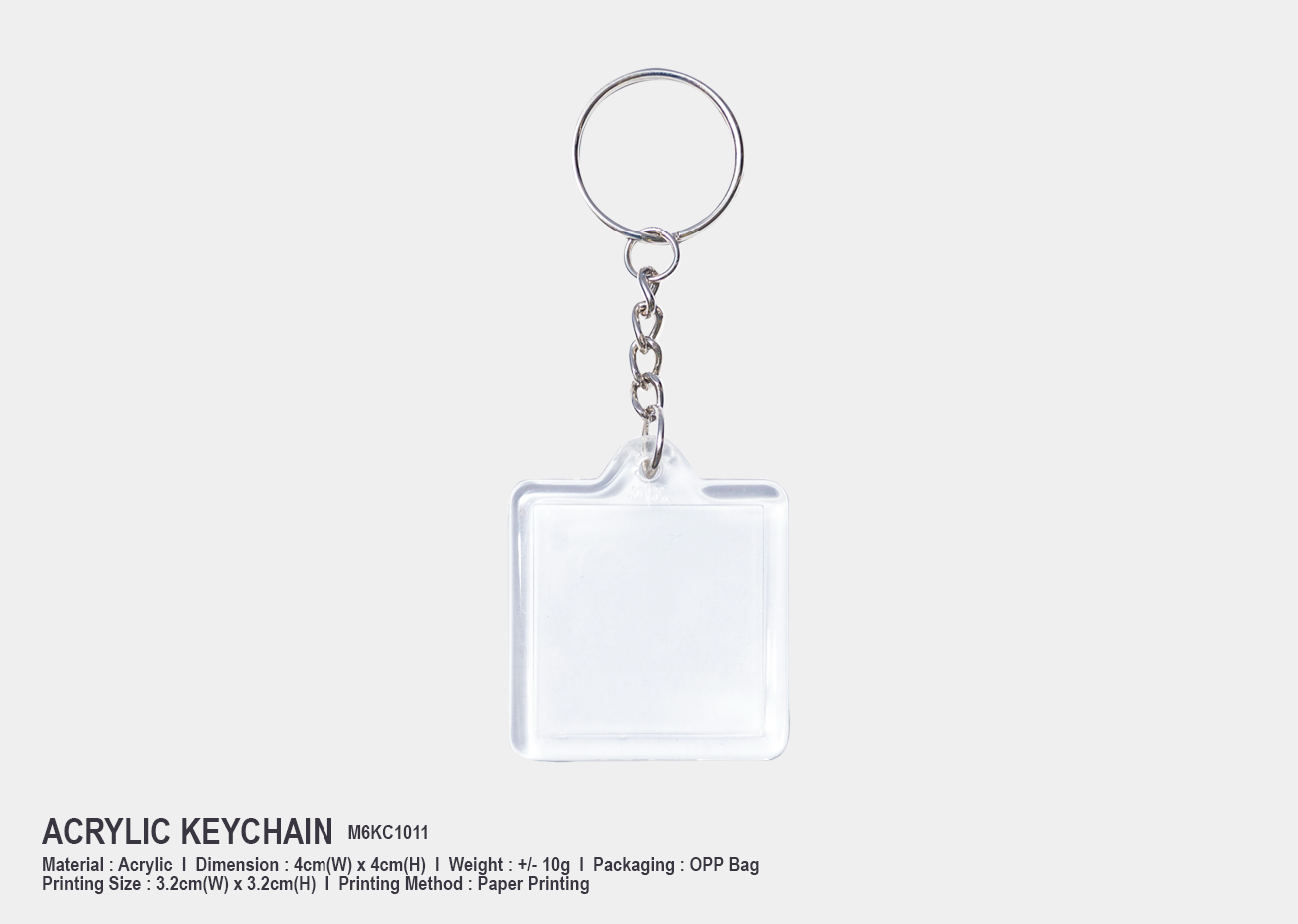 Acrylic Keychain M6KC1011