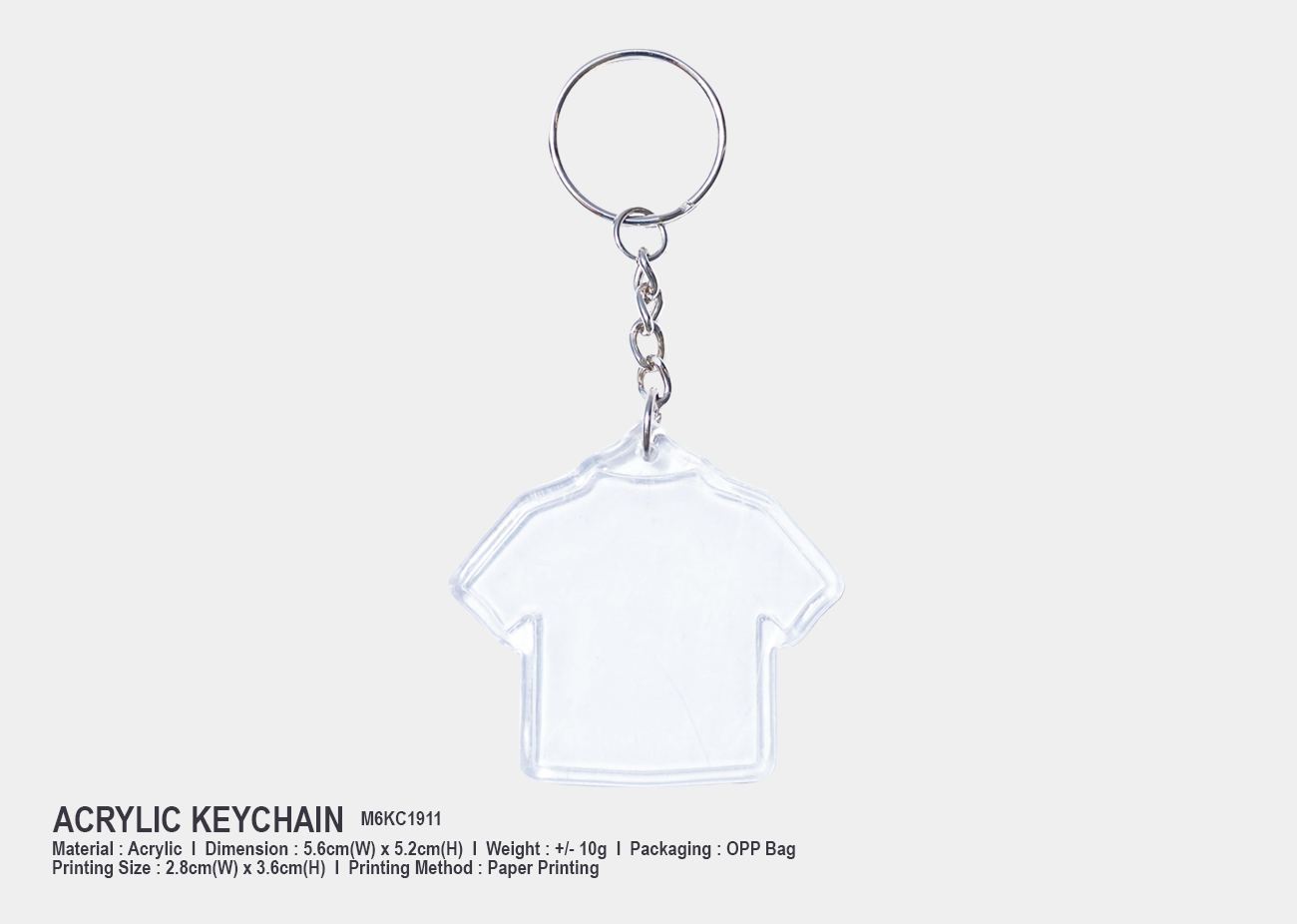 Acrylic Keychain M6KC1911