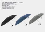 21.5 Inch Trifold Auto Umbrella-M3UM10