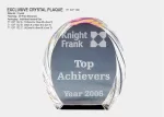 Crystal Plaque Award