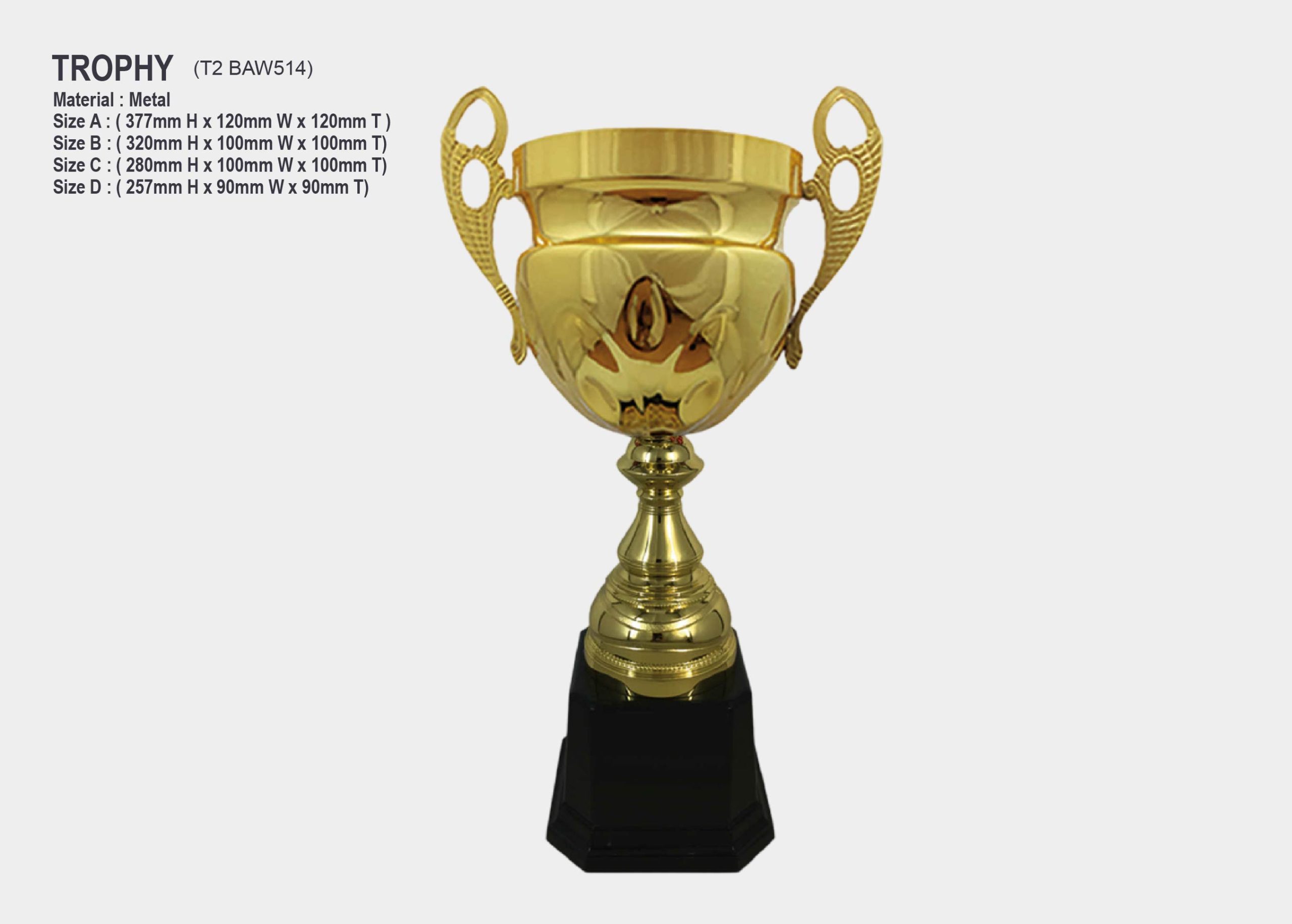 metal trophy