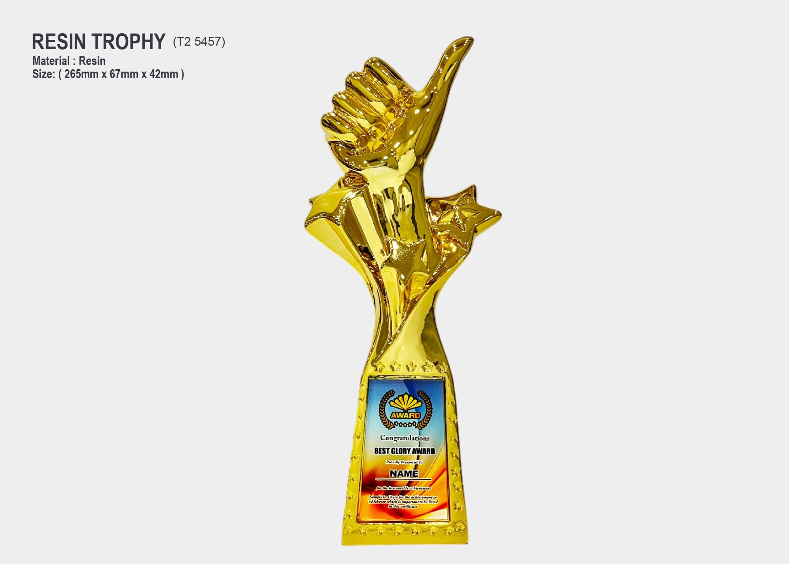 trophy resin