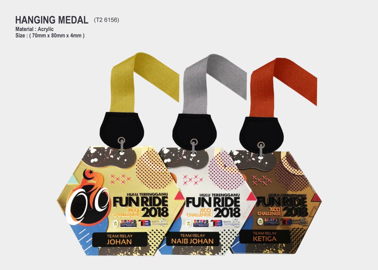 medal acrylic