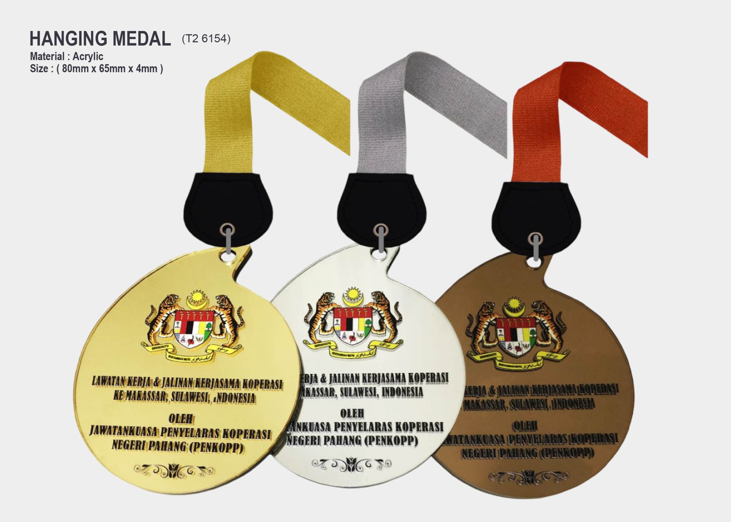 medal acrylic