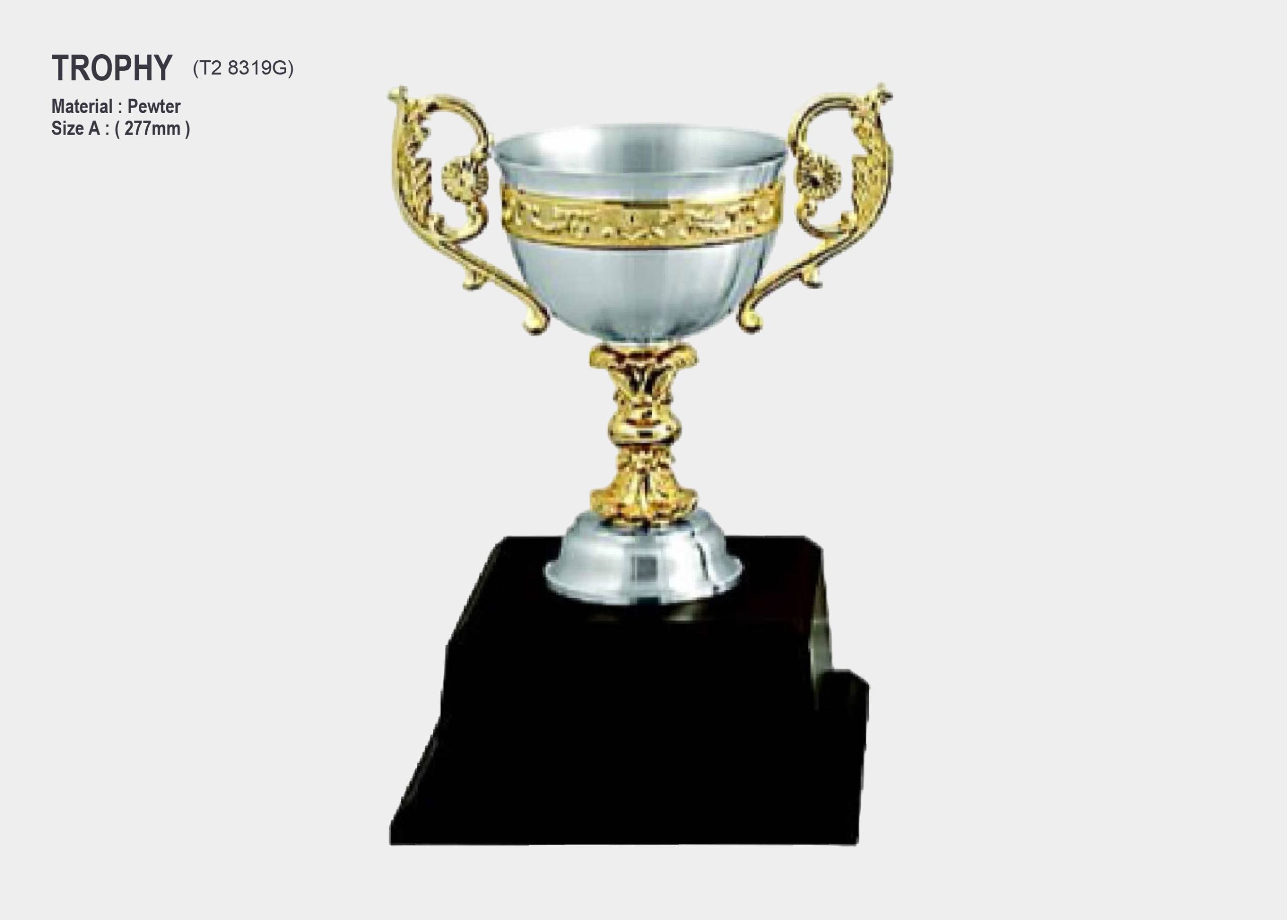 pewter trophy