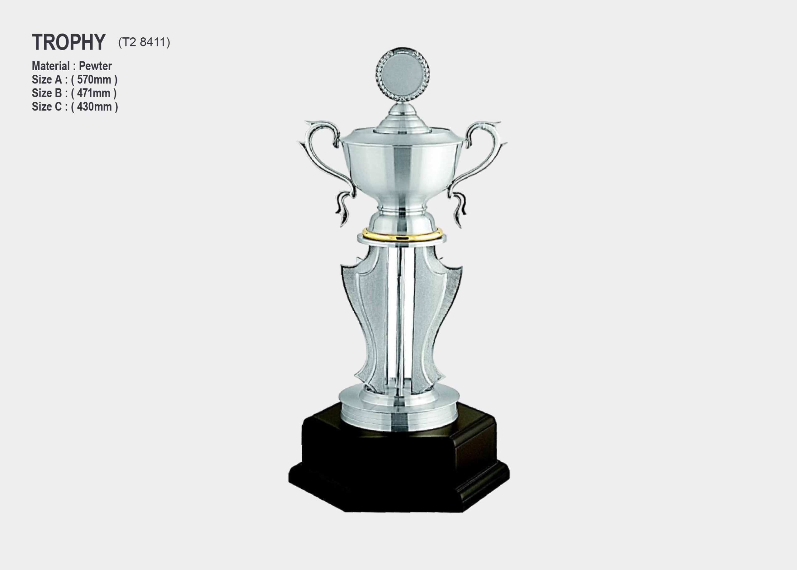 pewter trophy