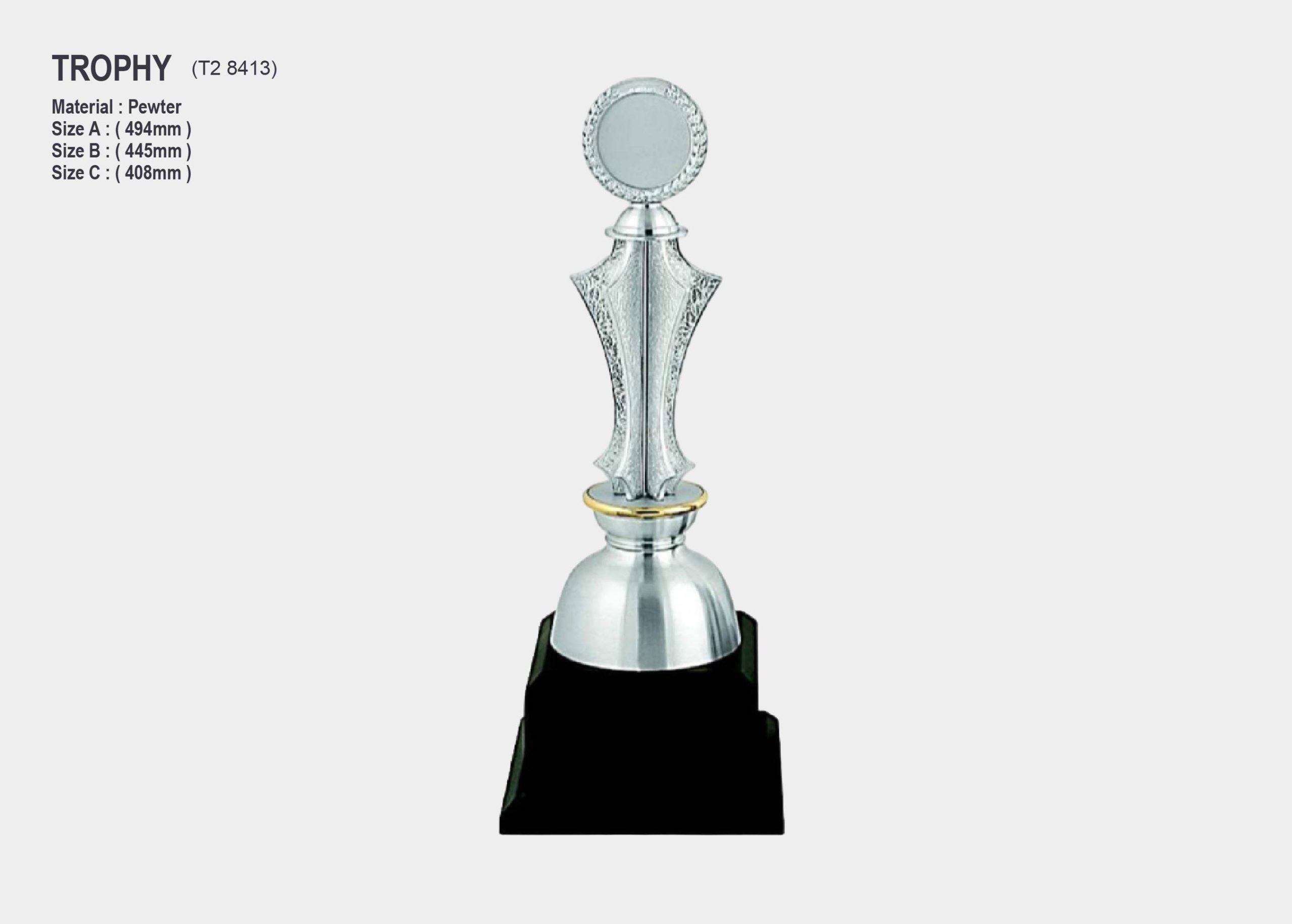 pewter trophy